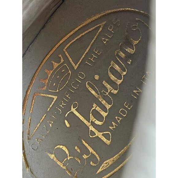 Fabiano mens Italian leather mountain /ski boots  like new  size 8.5 dark purple - Picture 12 of 16